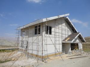 ساخت ویلای پیش ساخته با سازه ال اس اف LSF در شیراز